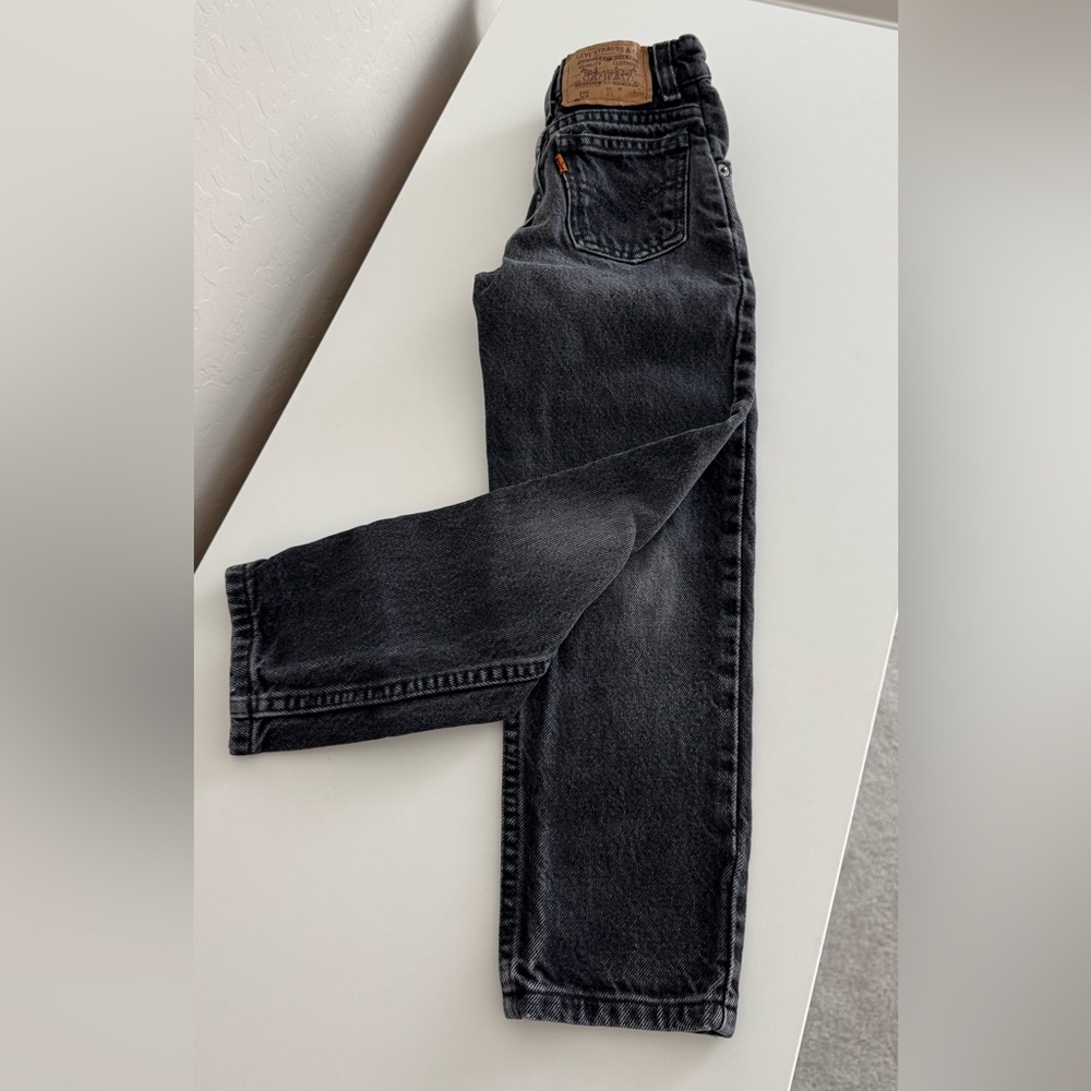 Vintage Orange Label 550 Slim Little Levi’s